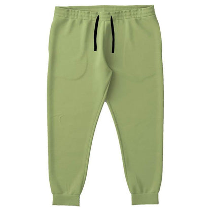 Medium-Light Muted Lime Joggers PLUS (L-MU-ML) - Front PLUS