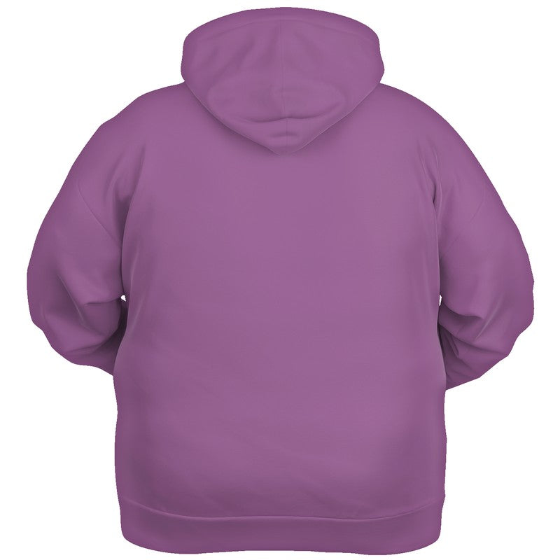 Medium-Light Muted Magenta Hoodie PLUS (M-MU-ML) - Ghost Back PLUS