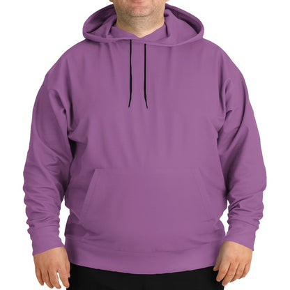 Medium-Light Muted Magenta Hoodie PLUS (M-MU-ML) - Man Front PLUS