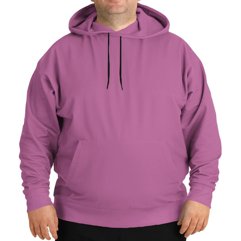 Medium-Light Muted Magenta Hoodie PLUS (PIM2-MU-ML) - Man Front PLUS
