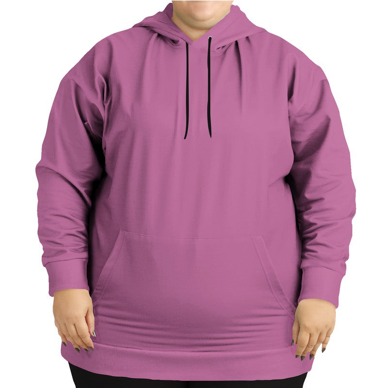 Medium-Light Muted Magenta Hoodie PLUS (PIM2-MU-ML) - Woman Front PLUS