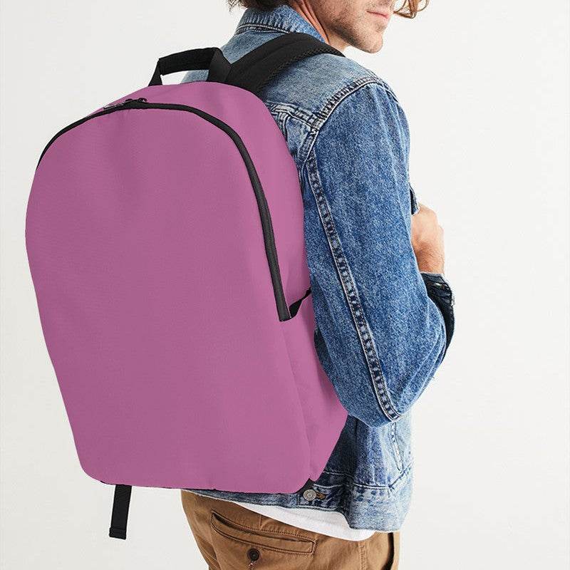 Medium-Light Muted Magenta Waterproof Backpack (PIM2-MU-ML) - Man CloseUp