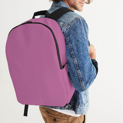 Medium-Light Muted Magenta Waterproof Backpack (PIM2-MU-ML) - Man CloseUp