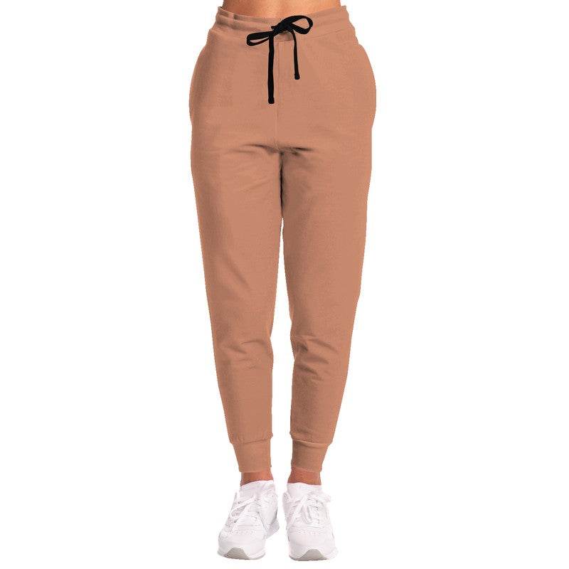 Medium-Light Muted Orange Joggers (OR2-MU-ML) - Woman Front