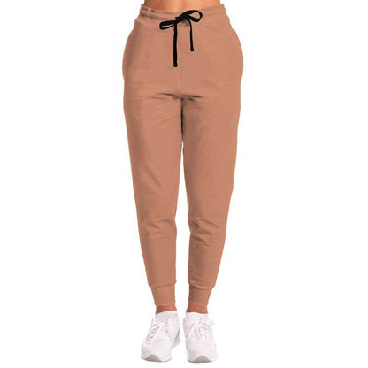 Medium-Light Muted Orange Joggers (OR2-MU-ML) - Woman Front