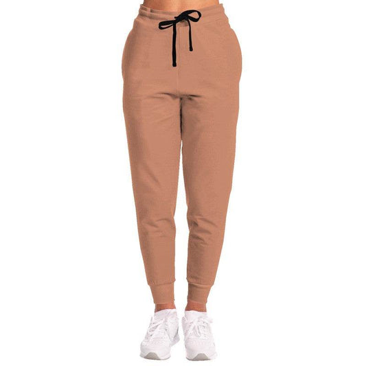 Medium-Light Muted Orange Joggers (OR2-MU-ML) - Woman Front