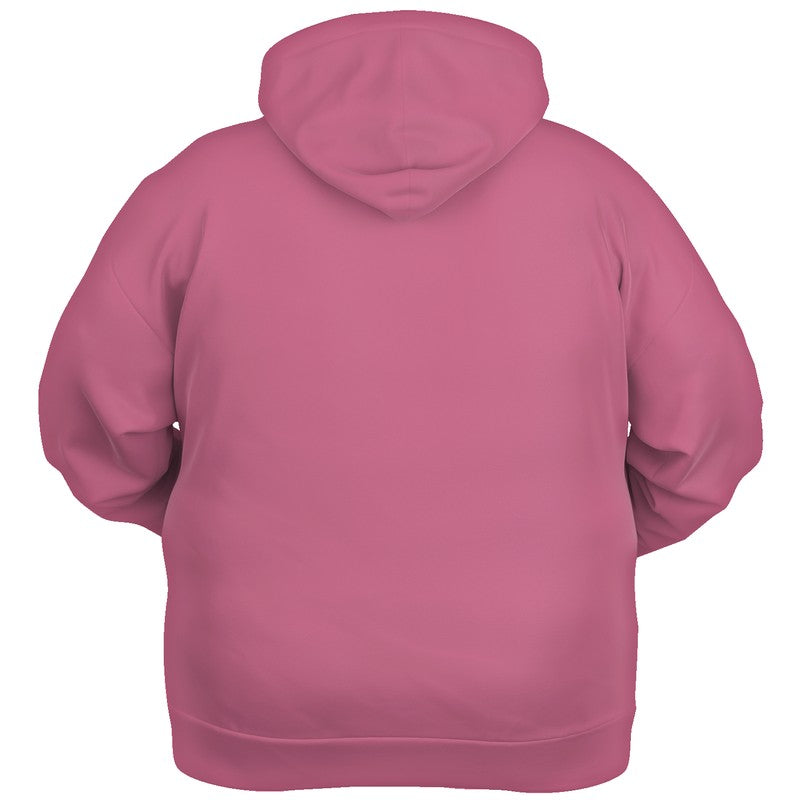 Medium-Light Muted Pink Hoodie PLUS (PI-MU-ML) - Ghost Back PLUS
