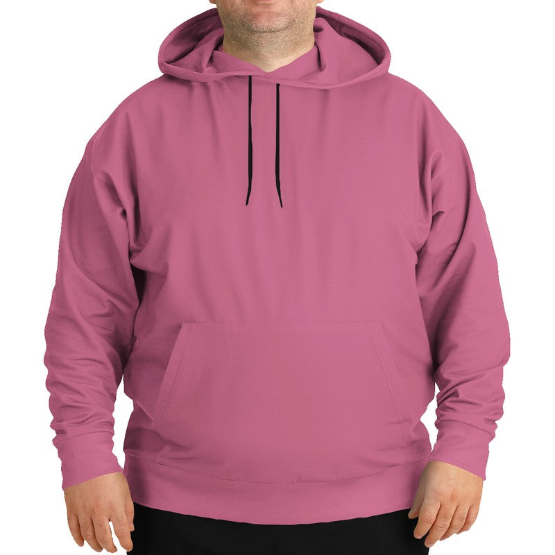 Medium-Light Muted Pink Hoodie PLUS (PI-MU-ML) - Man Front PLUS