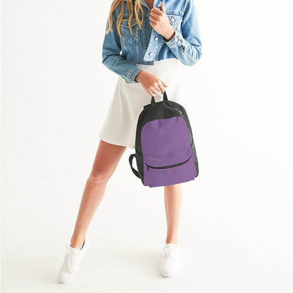 Medium-Light Muted Purple Canvas Backpack (MPU2-MU-ML) - Woman