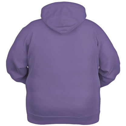 Medium-Light Muted Purple Hoodie PLUS (PU-MU-ML) - Ghost Back PLUS