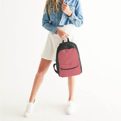 Medium-Light Muted Red Canvas Backpack (RPI2-MU-ML) - Woman