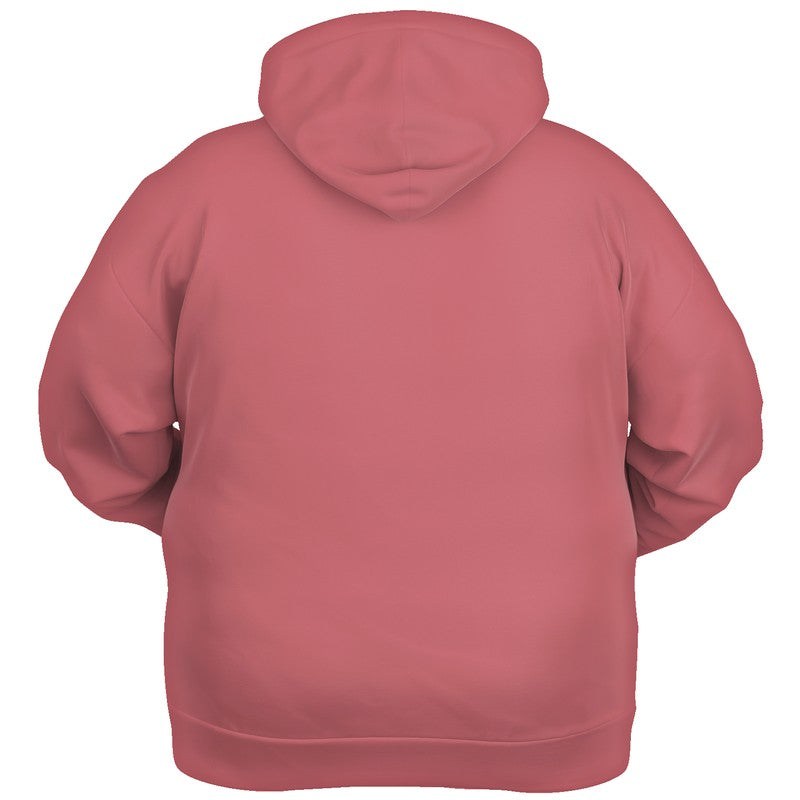 Medium-Light Muted Red Hoodie PLUS (RPI2-MU-ML) - Ghost Back PLUS
