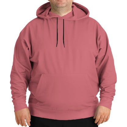 Medium-Light Muted Red Hoodie PLUS (RPI2-MU-ML) - Man Front PLUS