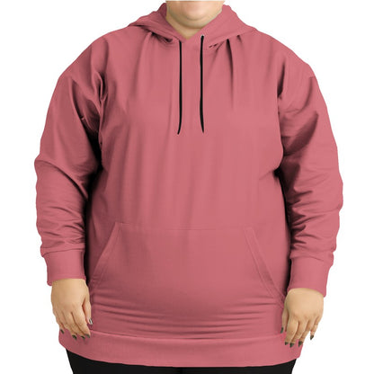 Medium-Light Muted Red Hoodie PLUS (RPI2-MU-ML) - Woman Front PLUS