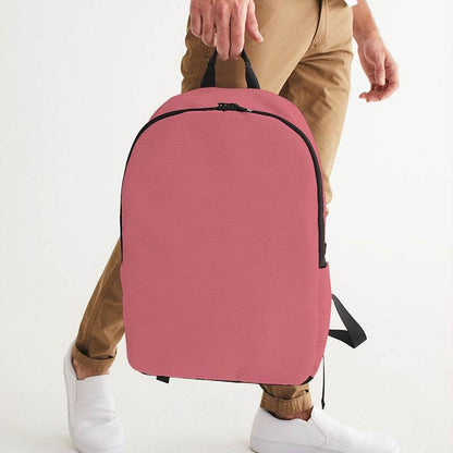 Medium-Light Muted Red Waterproof Backpack (RPI2-MU-ML) - Man Holding CloseUp