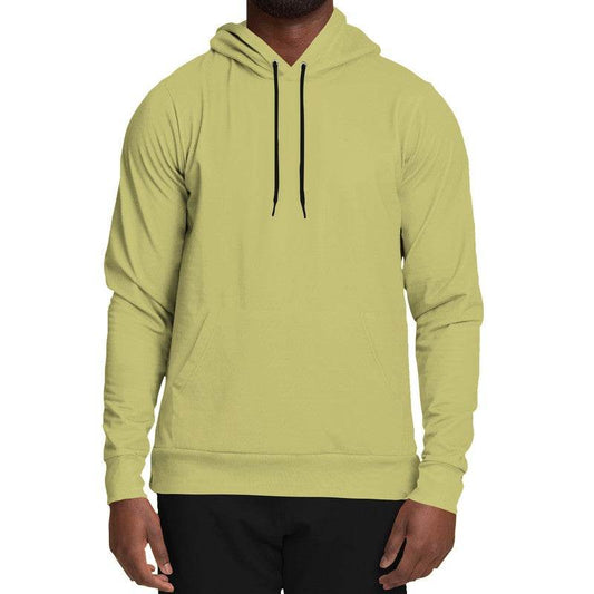 Medium-Light Muted Yellow Hoodie (LY2-MU-ML) - Man Front