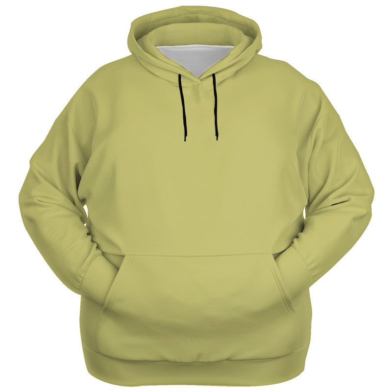 Medium-Light Muted Yellow Hoodie PLUS (LY2-MU-ML) - Ghost Front PLUS