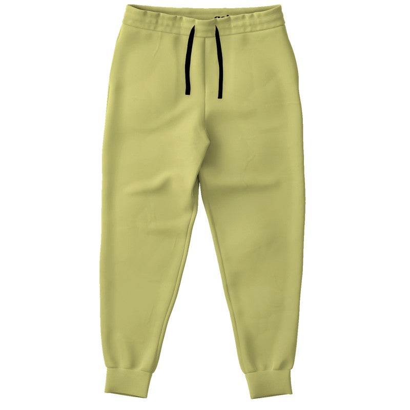 Medium-Light Muted Yellow Joggers (LY2-MU-ML) - Front