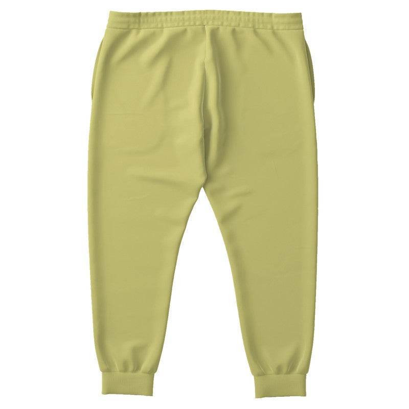 Medium-Light Muted Yellow Joggers PLUS (LY2-MU-ML) - Back PLUS