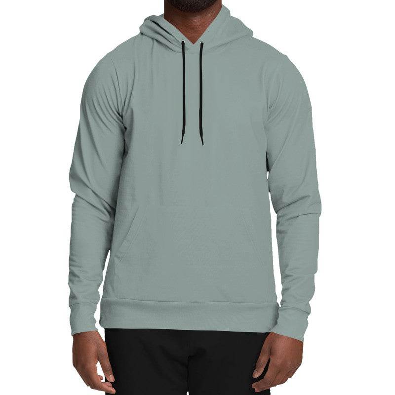 Medium-Light Neutral Blue-Green Hoodie (BG-NE-ML) - Man Front
