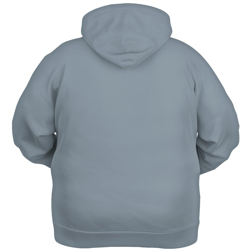 Medium-Light Neutral Blue Hoodie PLUS (B-NE-ML) - Ghost Back PLUS