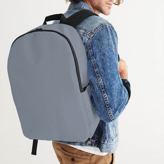 Medium-Light Neutral Blue Waterproof Backpack (IB2-NE-ML) - Man CloseUp