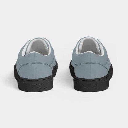 Medium-Light Neutral Cyan Women's Canvas Sneakers (BC2-NE-ML) - Back