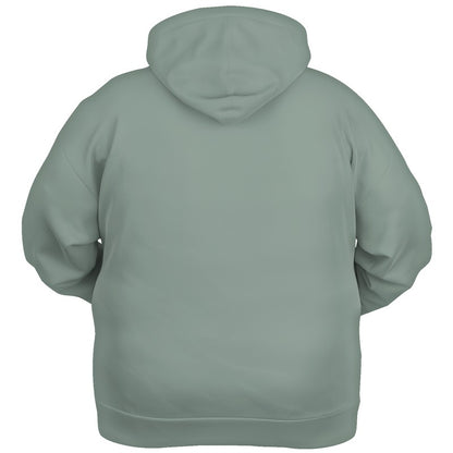 Medium-Light Neutral Green Hoodie PLUS (BGG2-NE-ML) - Ghost Back PLUS