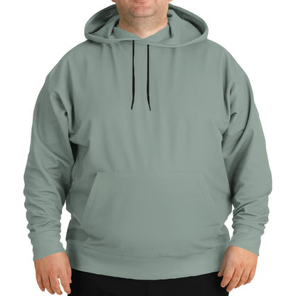 Medium-Light Neutral Green Hoodie PLUS (BGG2-NE-ML) - Man Front PLUS