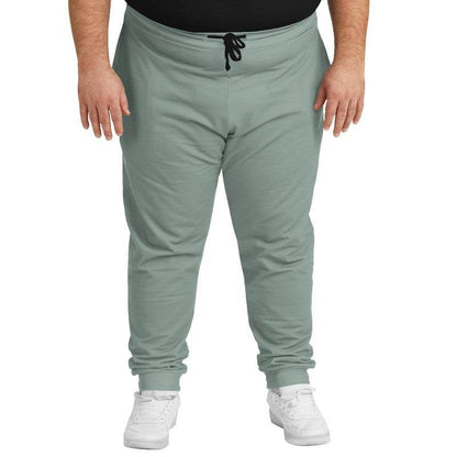 Medium-Light Neutral Green Joggers PLUS (BGG2-NE-ML) - Man Front PLUS