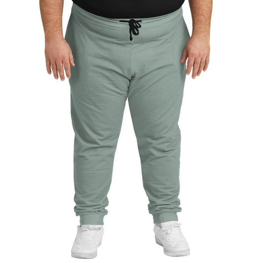 Medium-Light Neutral Green Joggers PLUS (BGG2-NE-ML) - Man Front PLUS