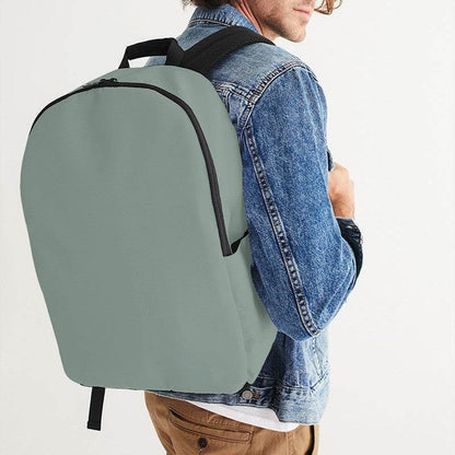 Medium-Light Neutral Green Waterproof Backpack (BGG2-NE-ML) - Man CloseUp