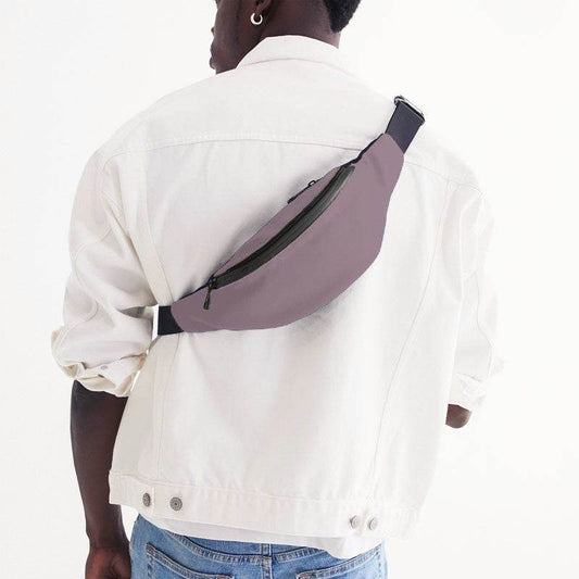 Medium-Light Neutral Magenta Belt Bag (PIM2-NE-ML) - Man Back
