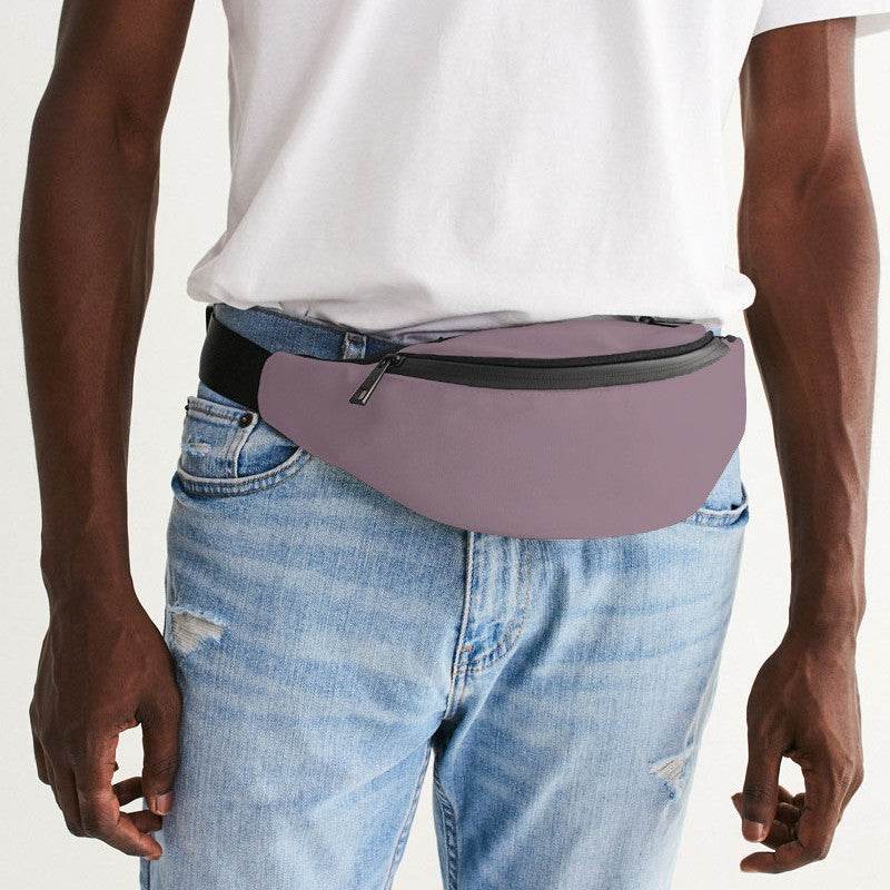 Medium-Light Neutral Magenta Belt Bag (PIM2-NE-ML) - Man Front CloseUp