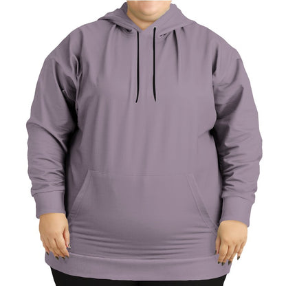 Medium-Light Neutral Magenta Hoodie PLUS (M-NE-ML) - Woman Front PLUS