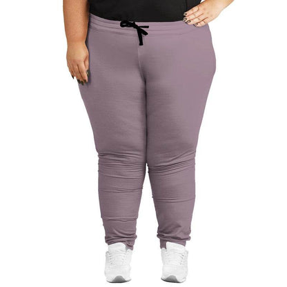 Medium-Light Neutral Magenta Joggers PLUS (PIM2-NE-ML) - Woman Front PLUS