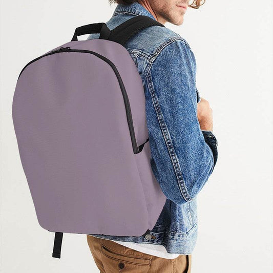 Medium-Light Neutral Magenta Waterproof Backpack (M-NE-ML) - Man CloseUp