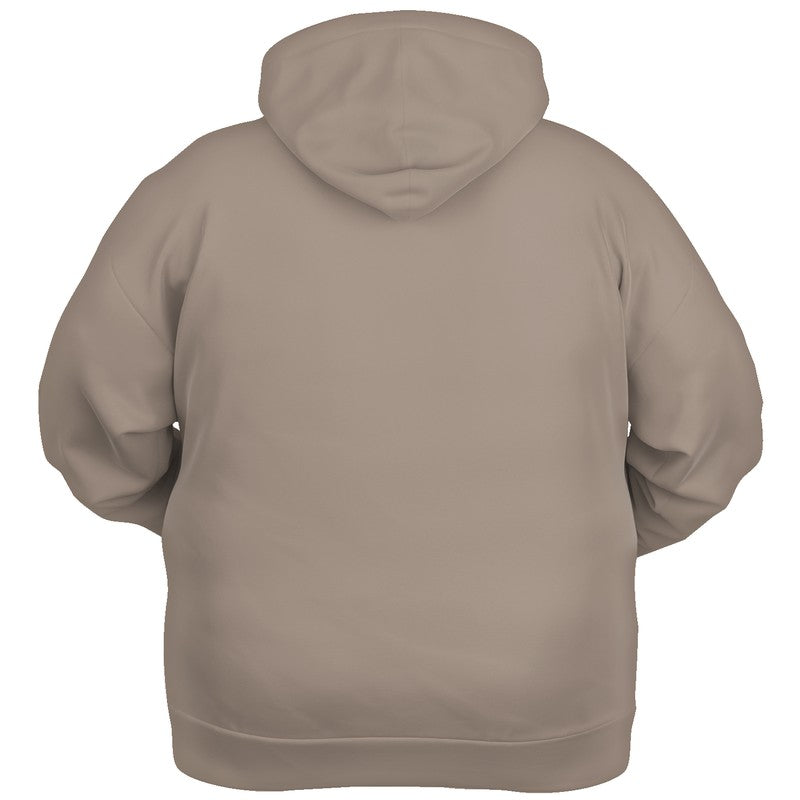 Medium-Light Neutral Orange Hoodie PLUS (O-NE-ML) - Ghost Back PLUS