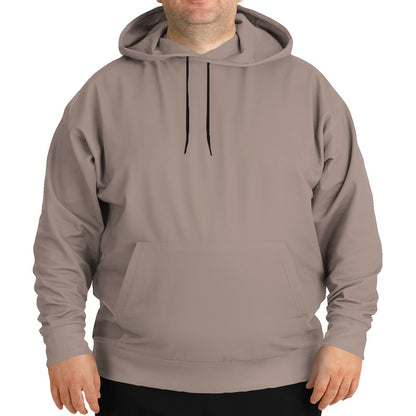 Medium-Light Neutral Orange Hoodie PLUS (OR2-NE-ML) - Man Front PLUS