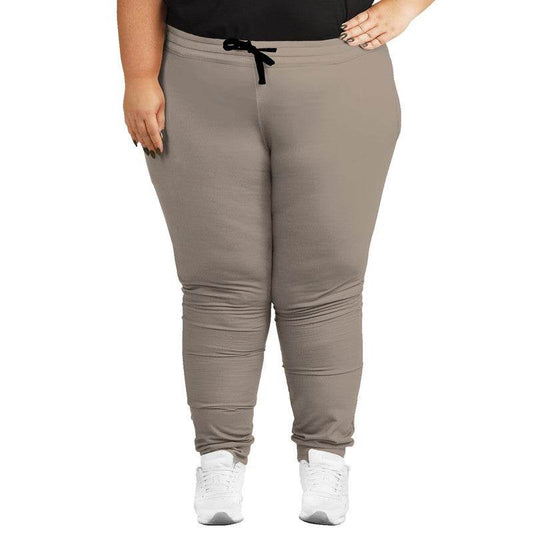 Medium-Light Neutral Orange Joggers PLUS (O-NE-ML) - Woman Front PLUS