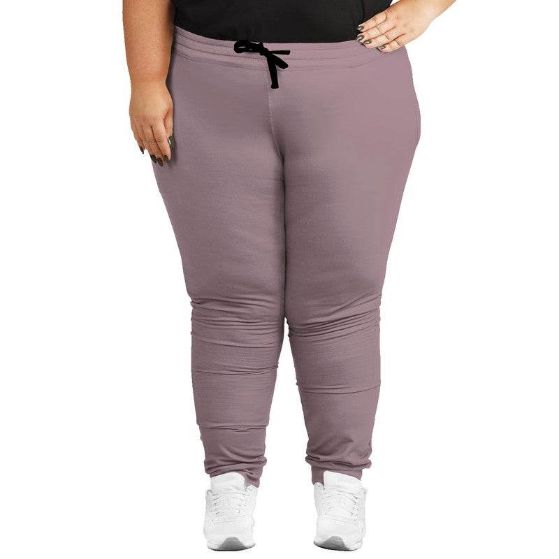 Medium-Light Neutral Pink Joggers PLUS (PI-NE-ML) - Woman Front PLUS