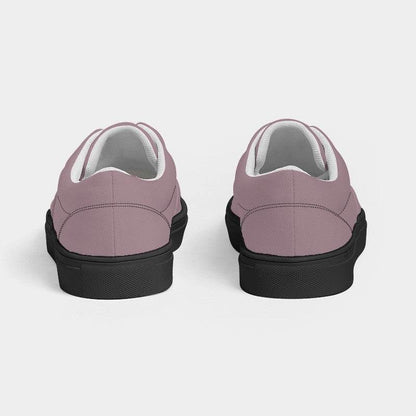 Medium-Light Neutral Pink Men's Canvas Sneakers (PI-NE-ML) - Back