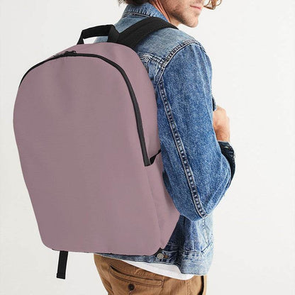 Medium-Light Neutral Pink Waterproof Backpack (PI-NE-ML) - Man CloseUp