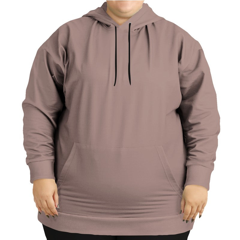 Medium-Light Neutral Red Hoodie PLUS (R-NE-ML) - Woman Front PLUS