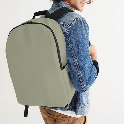 Medium-Light Neutral Yellow Waterproof Backpack (LY2-NE-ML) - Man CloseUp