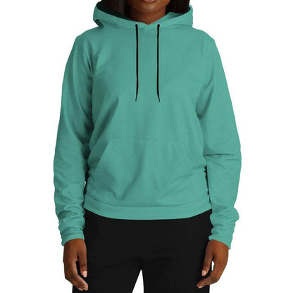 Medium Blue-Green Hoodie (BG-ME-ME) - Woman Front