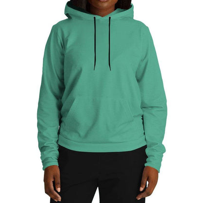 Medium Blue-Green Hoodie (BGG1-ME-ME) - Woman Front