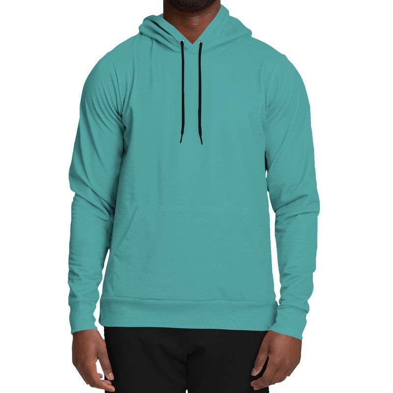 Medium Blue-Green Hoodie (CBG2-ME-ME) - Man Front