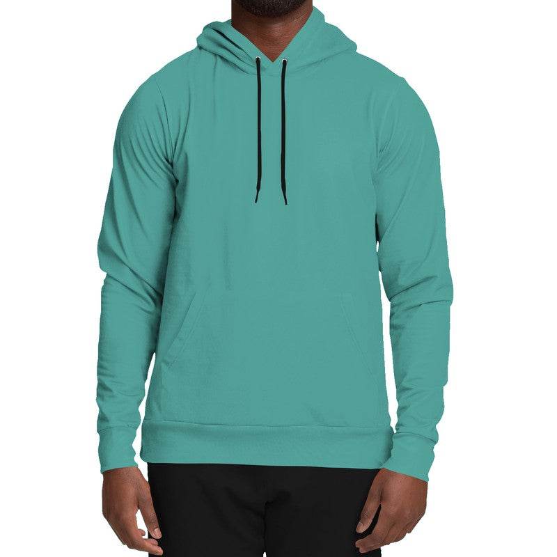 Medium Blue-Green Hoodie (CBG3-ME-ME) - Man Front