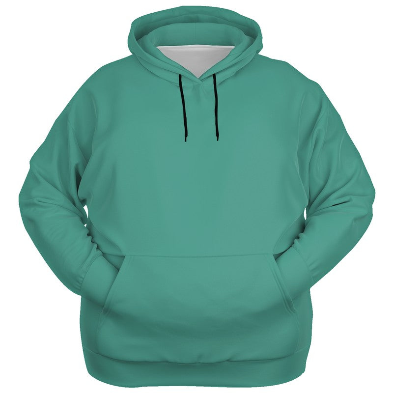 Medium Blue-Green Hoodie PLUS (BG-ME-ME) - Ghost Front PLUS